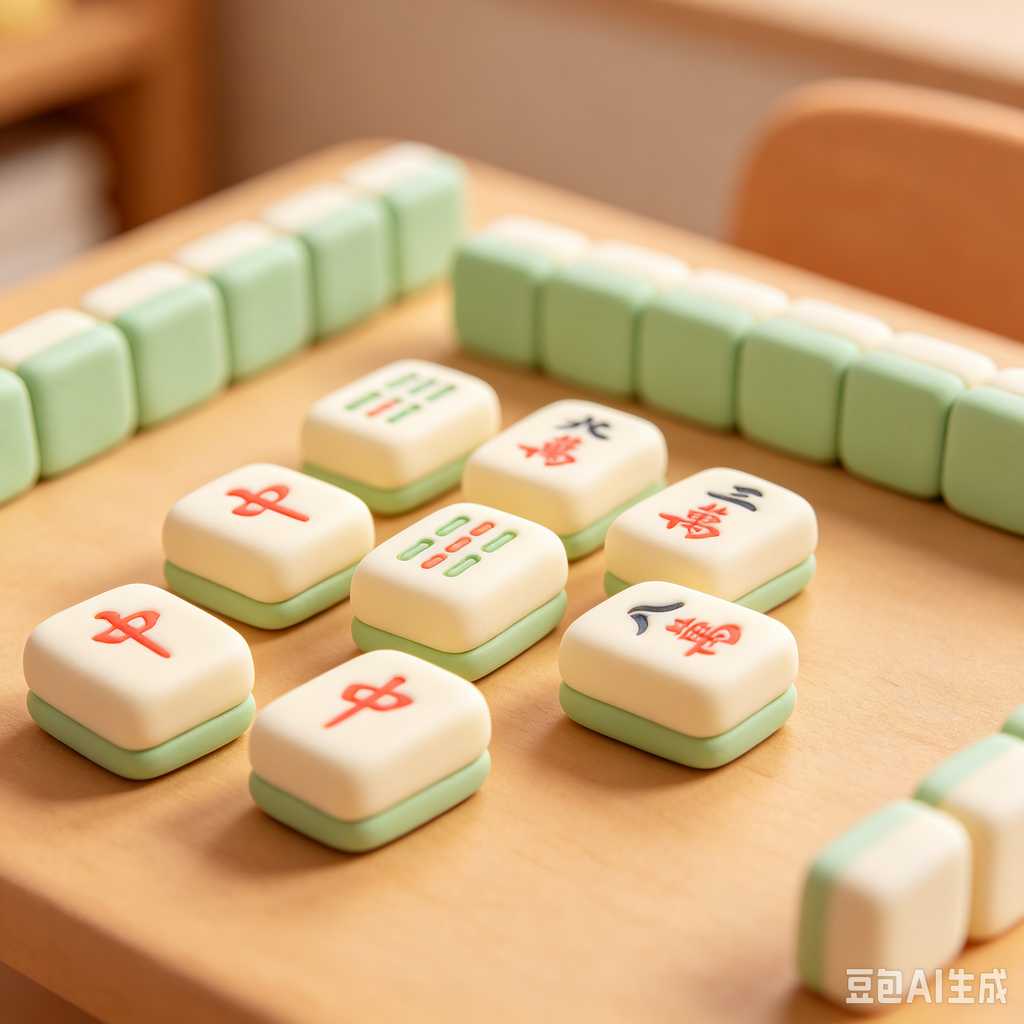 creative mahjong set design
